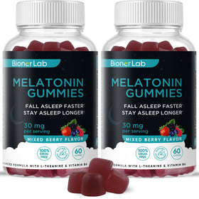 BionerLab Gummies de Mélatonine 30 mg vue de face