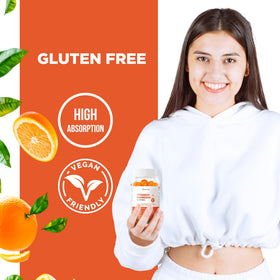 BionerLab Gummies de Potassium et Magnésium 250mg en main