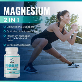 Bionutritional Support Magnésium 260 mg avec d'autres compléments alimentaires