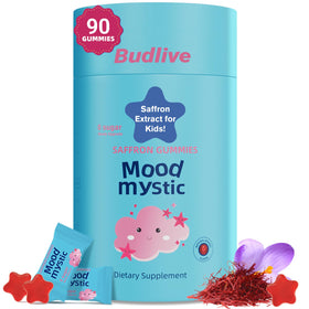 Biookultra Gummies Saffran Enfants, flacon de 90 unités