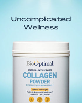 BioOptimal Poudre de Collagène Hydrolysé 572g dos de l'emballage