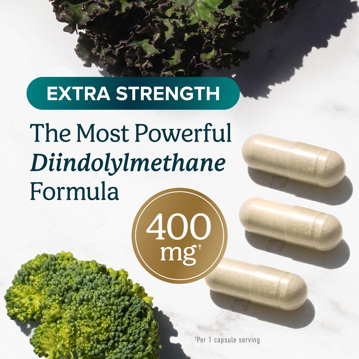 BioPerine ajoutée dans les capsules de DIM 400mg