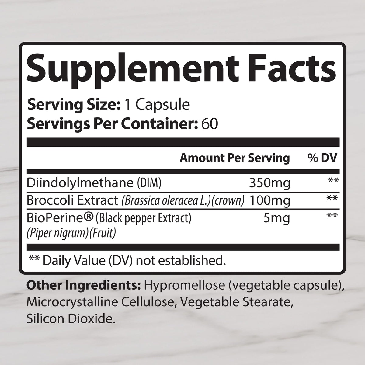 BioPerine dans le complément Naturalfem DIM 350mg