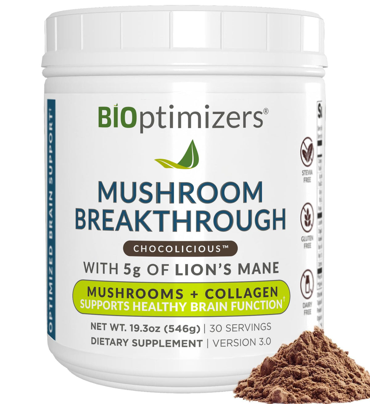 BIOptimizers Alternative au Café aux Champignons - emballage avant