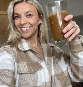 BIOptimizers café aux champignons caramel salé avec cuillère doseuse