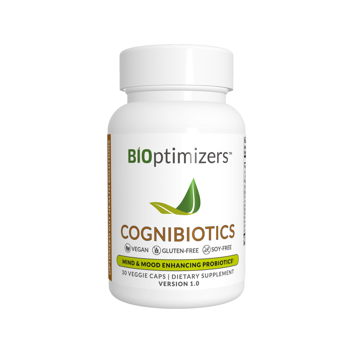 BIOptimizers Cognibiotics 30 capsules vue de face
