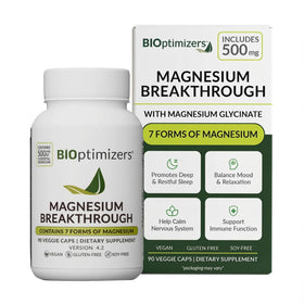 BIOptimizers complément magnésium 500mg devant vue
