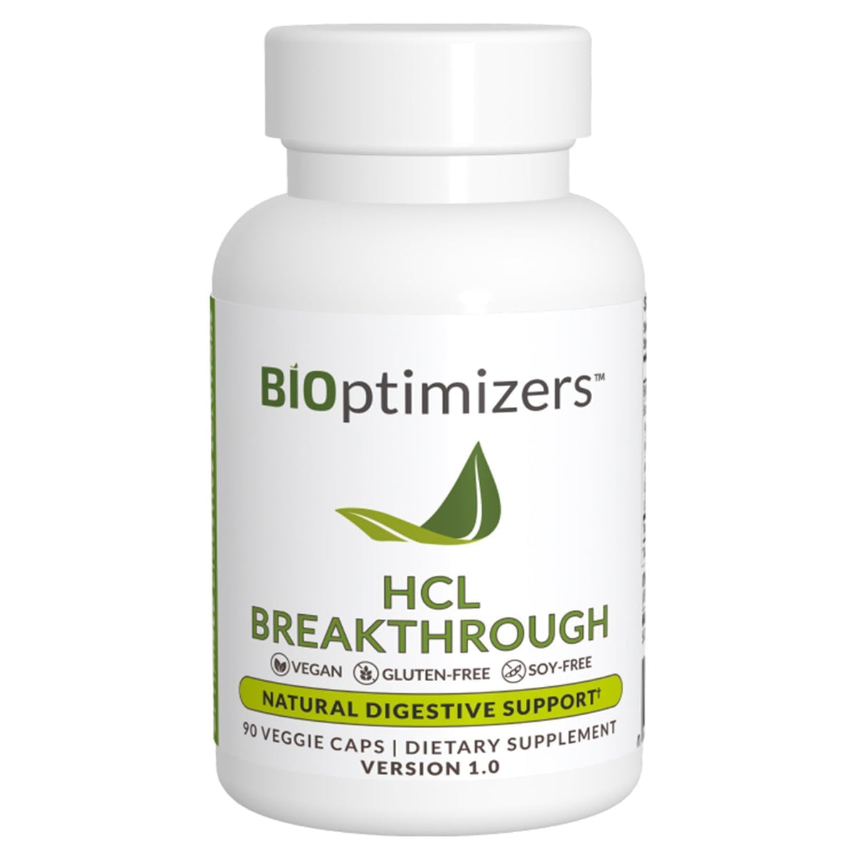 BIOptimizers HCL Breakthrough 90 capsules, vue de face