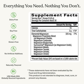 BIOptimizers Magnesium Breakthrough Drink 240g avec fruits frais