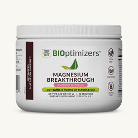 BIOptimizers Magnesium Breakthrough Drink front view with packaging