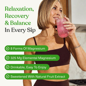 BIOptimizers Magnesium Breakthrough Drink ingredients list on packaging