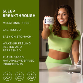 BIOptimizers Sleep Breakthrough 2.0 emballage avec informations nutritionnelles