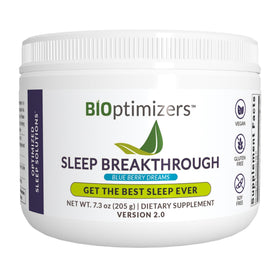 BIOptimizers Sleep Breakthrough 2.0 poudre aux Baies Bleues vue avant