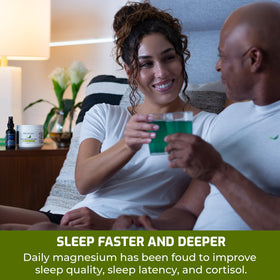 BIOptimizers Sleep Breakthrough 2.0 sur une table avec des baies