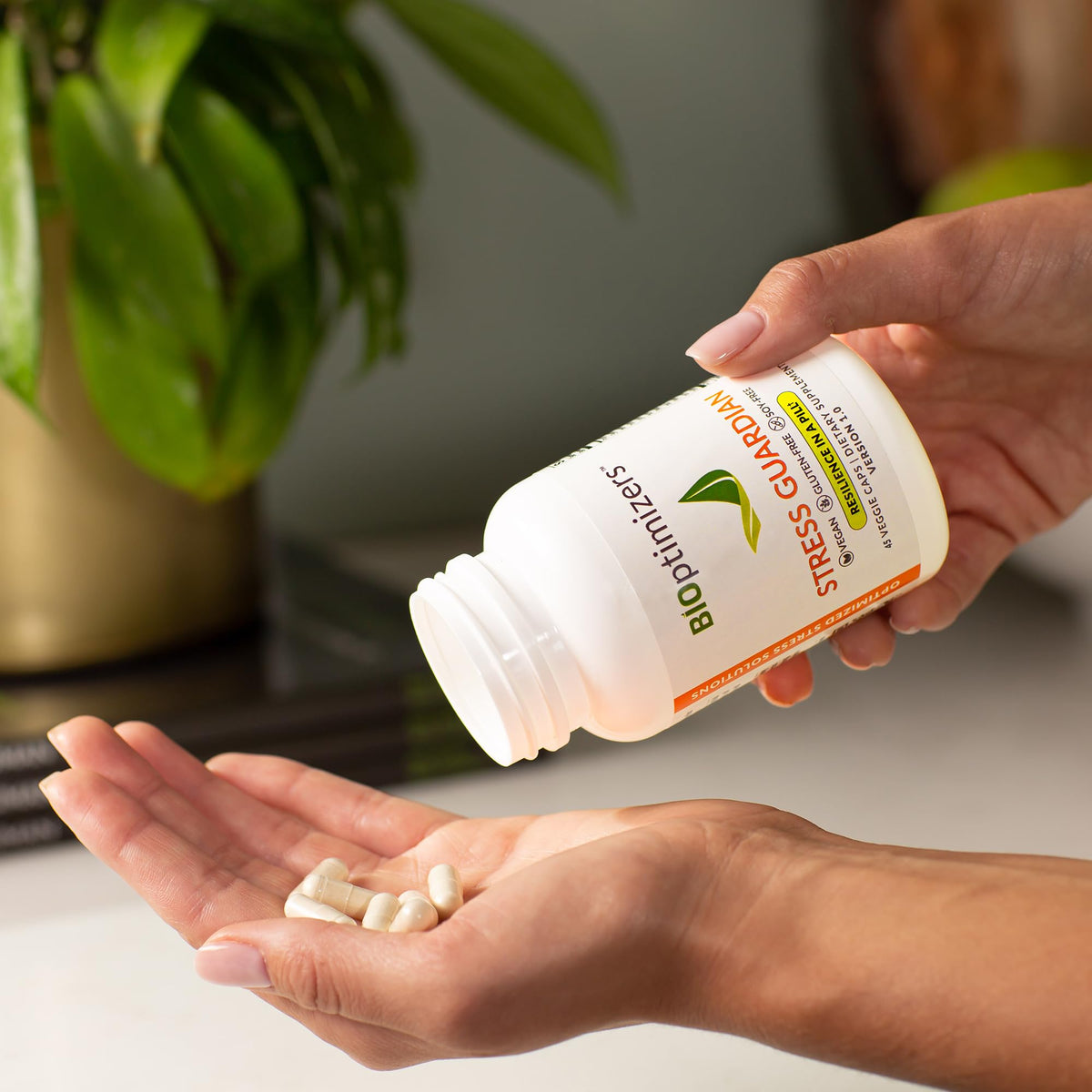 BIOptimizers Stress Guardian 45 capsules vue arrière
