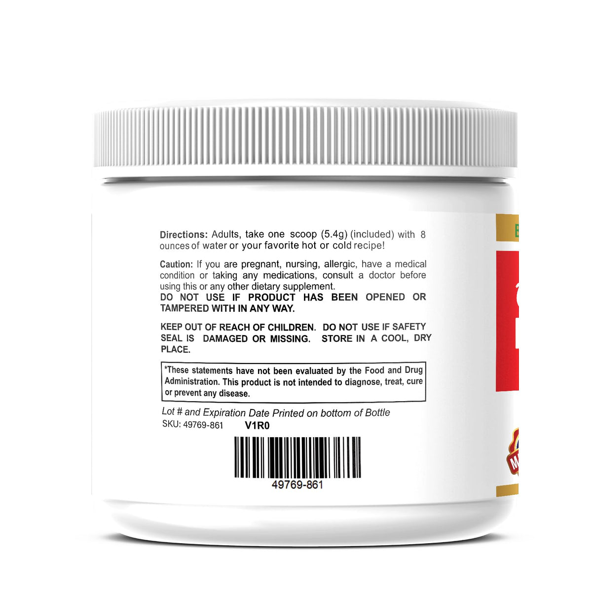 BIOQUIRE Okinawa Body Tonic Ultra Turmeric 150g sur fond blanc