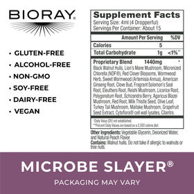 BIORAY Daily Microbe Slayer 60 ml - Détails des ingrédients