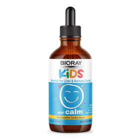 BIORAY Kids NDF Calm 4 fl oz flacon avant avec étiquette vanille