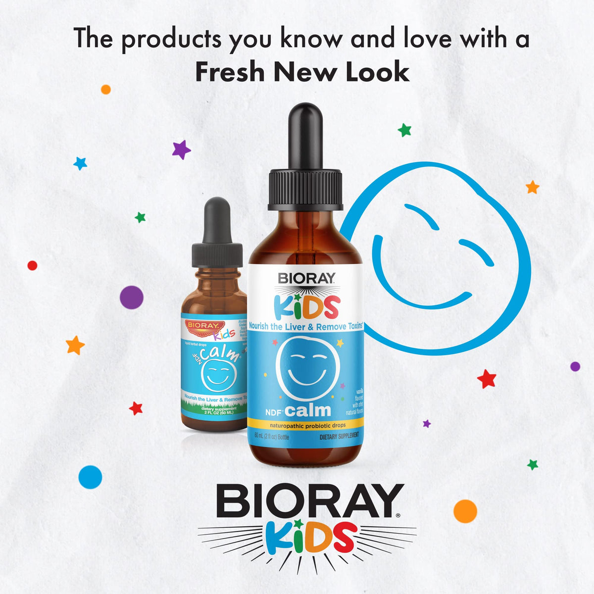 BIORAY Kids NDF Calm 60 ml avec son emballage