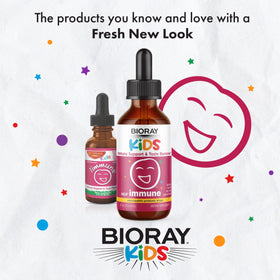 Bioray Kids NDF daily wellness 60 ml bouteille sur fond neutre