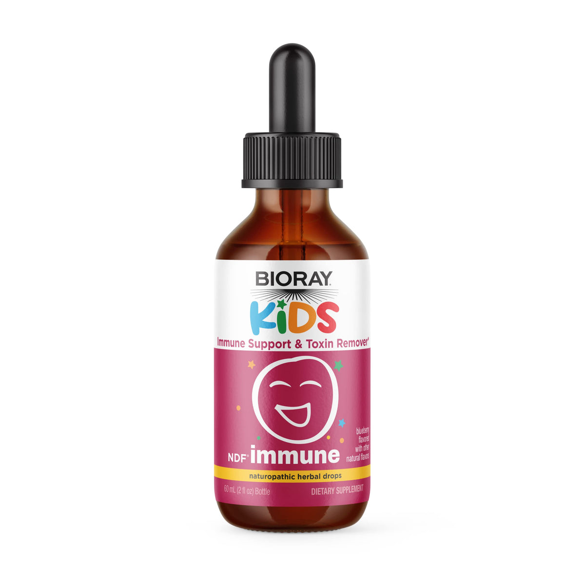 Bioray Kids NDF daily wellness 60 ml bouteille vue de face