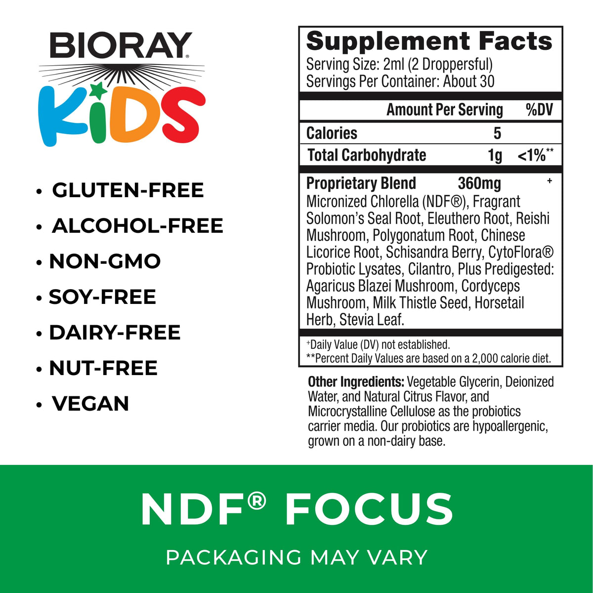 BIORAY Kids NDF Focus sur une table avec des enfants en arrière-plan