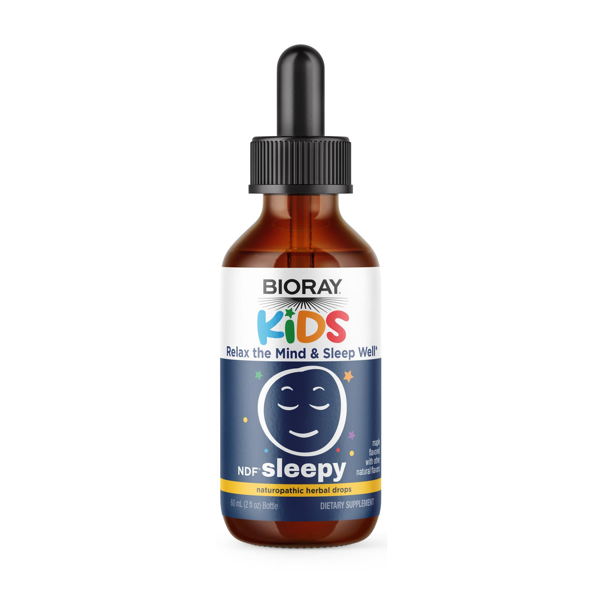 BIORAY Kids NDF Sleepy 60 ml bouteille vue de face