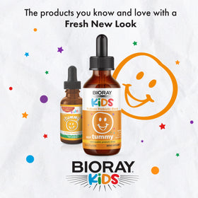 BIORAY Kids NDF Tummy Framboise en usage avec un enfant