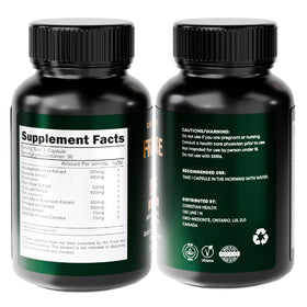 Bioregen co Capsules d'Olive Feuille dans leur emballage
