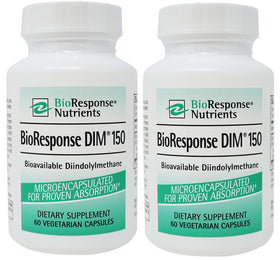 Bioresponse DIM 150 Complément Alimentaire 60 Vcs - vue avant de l'emballage