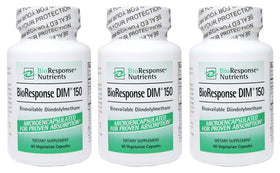 Bioresponse DIM 150 gélules en pack de 3, vue de face