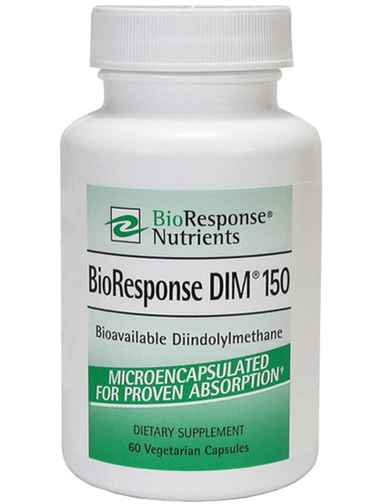 BioResponse DIM 150mg 60 Capsules vue de face avec étiquette