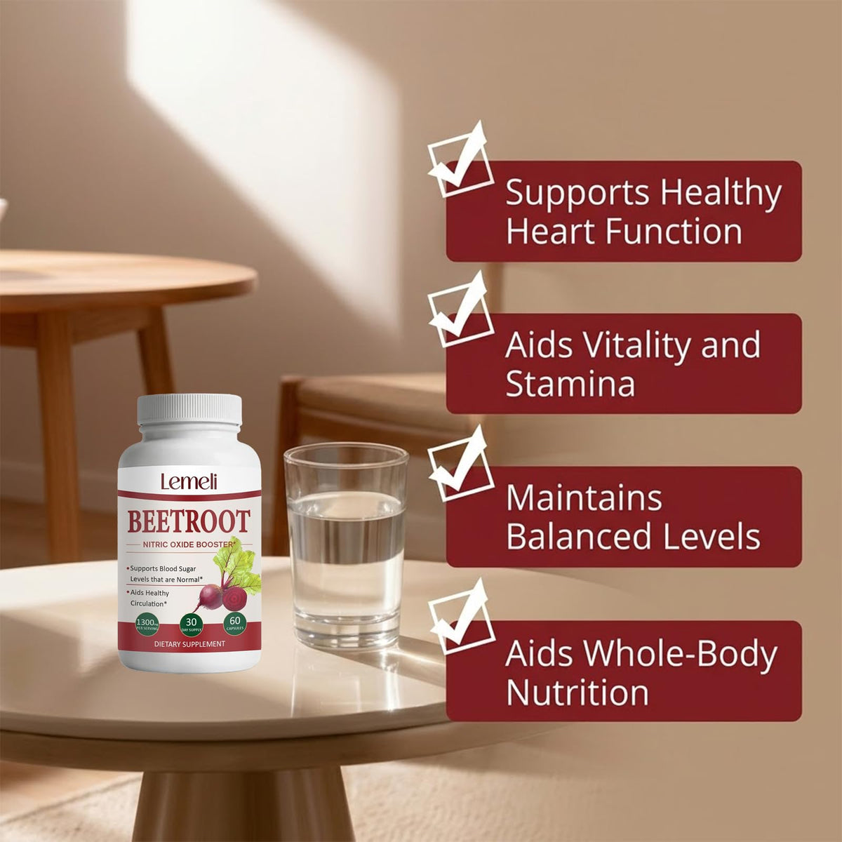 Biorootlabs complément de betterave 59g étiquette et informations