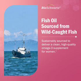 BioSchwartz Complément Alimentaire Omega 3 120 gélules avec boîte