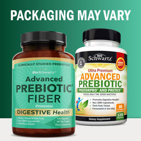BioSchwartz complément prébiotique 168g vue arrière