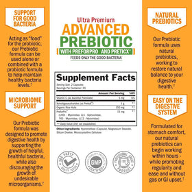 BioSchwartz complément prébiotique 82g avec capsules