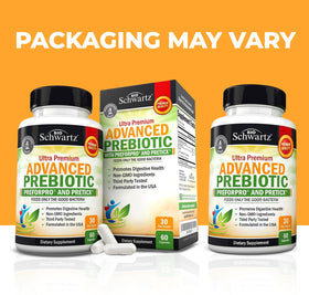BioSchwartz complément prébiotique 82g vue arrière