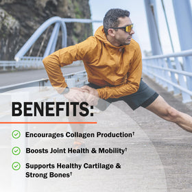 BioSchwartz Glucosamine Chondroïtine 180 capsules étiquette arrière