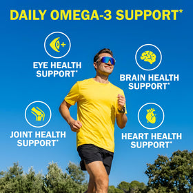 BioSchwartz huile de poisson Omega 3 3000mg dosage recommandé