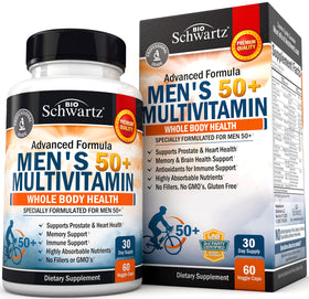 BioSchwartz Multivitamines 50+ pour Hommes - vue avant