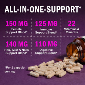 BioSchwartz Multivitamines Methylées pour Femmes - Dosage recommandé