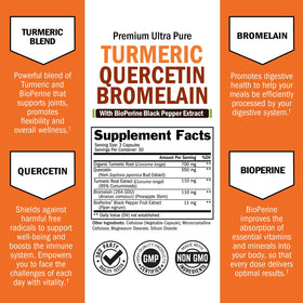 BioSchwartz supplément curcuma avec extrait de poivre noir BioPerine