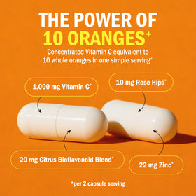 BioSchwartz Vitamine C 1000mg Capsules - détails des ingrédients