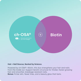 Biosil capsules avec une plante en arrière-plan