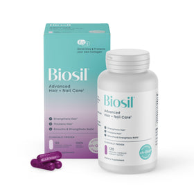 Biosil Complément Alimentaire Cheveux Ongles 120 Capsules - vue avant