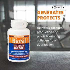 Biosil On Your Game capsules dans leur emballage