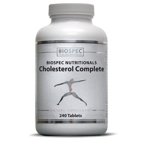 BIOSPEC NUTRITIONALS Cholesterol Complete 240 comprimés vue avant