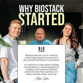 BIOSTACK Cell Shield 500mg Glutathione Liposomal à côté d'autres suppléments