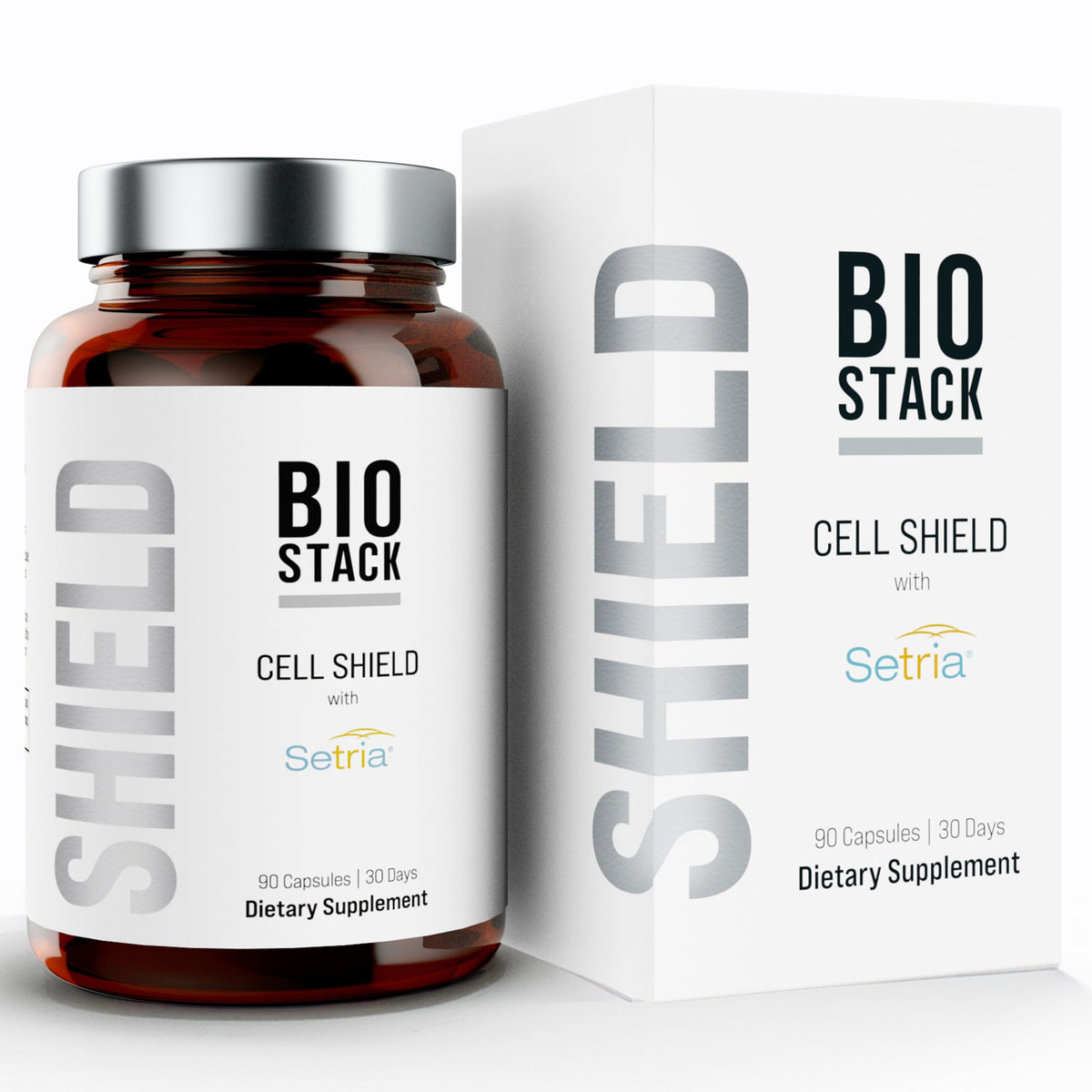BIOSTACK Cell Shield 500mg Glutathione Liposomal devant