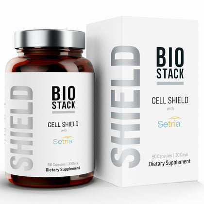 BIOSTACK Cell Shield 500mg Glutathione Liposomal devant